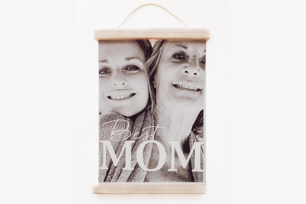 « BEST MOM! » - Poster mit individuellem Foto